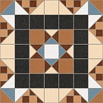 Декор Barnet Halton Marron 31.6x31.6 от Vives Ceramica (Испания)-2