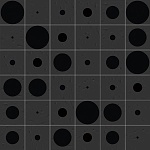 Декор Filippo Soul Tondo Basalto 20x20 от Vives Ceramica (Испания)-2