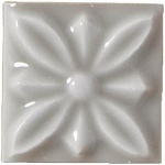 Вставка STUDIO TACO RELIEVE FLOR Nº 1 GRAYSTONE (ADST4059) 3x3 от ADEX (Испания)