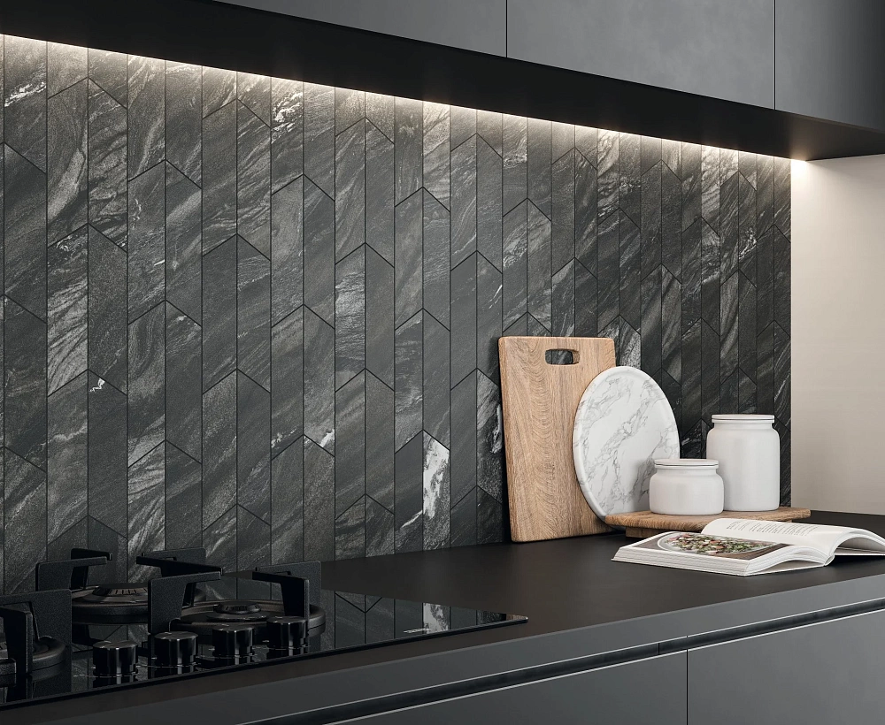 Marvel Diva | Black Tempest Mosaico Chevron