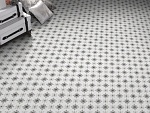 Напольная плитка  HYDRAULIC GRACE SILVER (HYD_GRC_SL) 45x45 от Kerlife Ceramicas (Испания)-10