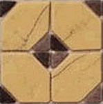 Вставка Taco Iliada-PR Ocre 10.8x10.8 от Vives Ceramica (Испания)-2