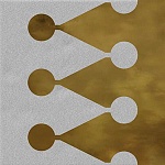 Декор Filippo Soul Blason Humo Oro 20x20 от Vives Ceramica (Испания)-2