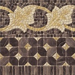 Бордюр Cenefa Midas Tabaco 43.5x43.5 от Vives Ceramica (Испания)-2