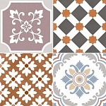 Напольная плитка CHIC HELEN WARM 45x45 от Dual Gres (Испания)