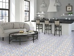 Напольная плитка  HYDRAULIC GRACE SILVER (HYD_GRC_SL) 45x45 от Kerlife Ceramicas (Испания)-3