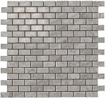 Мозаика керамогранит Marvel Stone Bardiglio G. Mosaico Lapp. Burattato (AS33) 29.8x29.8 от Atlas Concorde (Италия)