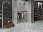 Напольная плитка  HYDRAULIC GRACE SILVER (HYD_GRC_SL) 45x45 от Kerlife Ceramicas (Испания)-4