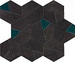 Мозаика Boost Tarmac Mosaico Hex Jade (AN7A) 25x28.5 от Atlas Concorde (Италия)