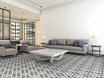 Напольная плитка  HYDRAULIC GRACE SILVER (HYD_GRC_SL) 45x45 от Kerlife Ceramicas (Испания)-7