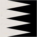 Декор Filippo Soul Grinyon Blanco Negro 20x20 от Vives Ceramica (Испания)