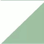 Вставка TR1/2D13-1Ch Turquoise Half Dot Triangles 2.5x2.5 от TopCer (Португалия)