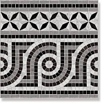 Декор Via Appia Cen. Nola Negro 43.5x43.5 от Vives Ceramica (Испания)-2