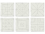 Керамогранит Square Sketch Decor 18.5x18.5 от WOW (Испания)