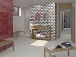 Декор Pincio Burdeos 10x20 от Vives Ceramica (Испания)-3