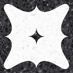 Керамогранит NIZA Lerici-R Carbon 20x20 от Vives Ceramica (Испания)
