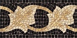 Бордюр Cenefa Afrodita Negro 21.7x43.5 от Vives Ceramica (Испания)-2