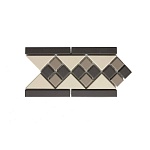 Topcer Victorian designs and borders Бордюр 15х28 см, цвет: чёрный, бежевый, коричневый
