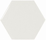 Настенная плитка SCALE HEXAGON WHITE 21911 10.7x12.4  Equipe Ceramicas