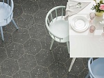 Керамогранит Terrazzo Graphite (123381) 32x36.8 от DNA Tiles (Испания)-8