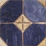 Вставка Taco Iliada-PR Azul 10.8x10.8 от Vives Ceramica (Испания)-2