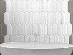 Настенная плитка Laguna Brillo Bisel Blanco 10x30 от Monopole (Испания)-9