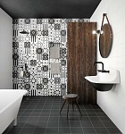 Керамогранит Sant Agostino Patchwork B&W 03 5335865 20х20 см-3