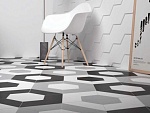 Керамогранит TRIANGLE FLOOR R9  GRAPHITE MATT (114039) 20.1x23.2 от WOW (Испания)-4