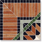 Декор Via Appia Cant. Corfu Multicolor 21.7x21.7 от Vives Ceramica (Испания)-2