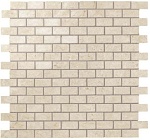 Мозаика керамогранит Marvel Stone Cream P. Mosaico Lapp. Burattato (AS32) 29.8x29.8 от Atlas Concorde (Италия)