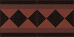 Бордюр Barnet Cenefa Basildon Terra 15.8x31.6 от Vives Ceramica (Испания)-2