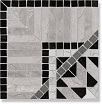 Декор Via Appia Cant. Corfu Negro 21.7x21.7 от Vives Ceramica (Испания)-2