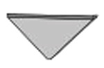 Вставка Aplomb White Stripes Corner A.E. (A6NU) 1.4x1.4 от Atlas Concorde (Италия)