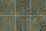 Настенная плитка Takada Turquesa Oro 23x33.5 от Vives Ceramica (Испания)
