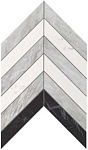 Мозаика настенная Marvel Stone Chevron Mix Wall (9SCM) 30.5x25 от Atlas Concorde (Италия)
