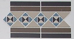 Бордюр Border PARIS Stand.(Tr.1/2 01, Tr.1/4 11+14+16, Strip 14+29) 28x17.3 от TopCer (Португалия)