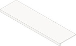 Спецэлемент Marvel Travertine White Vein Elemento L Grip (AGEV) 33x120 от Atlas Concorde (Италия)