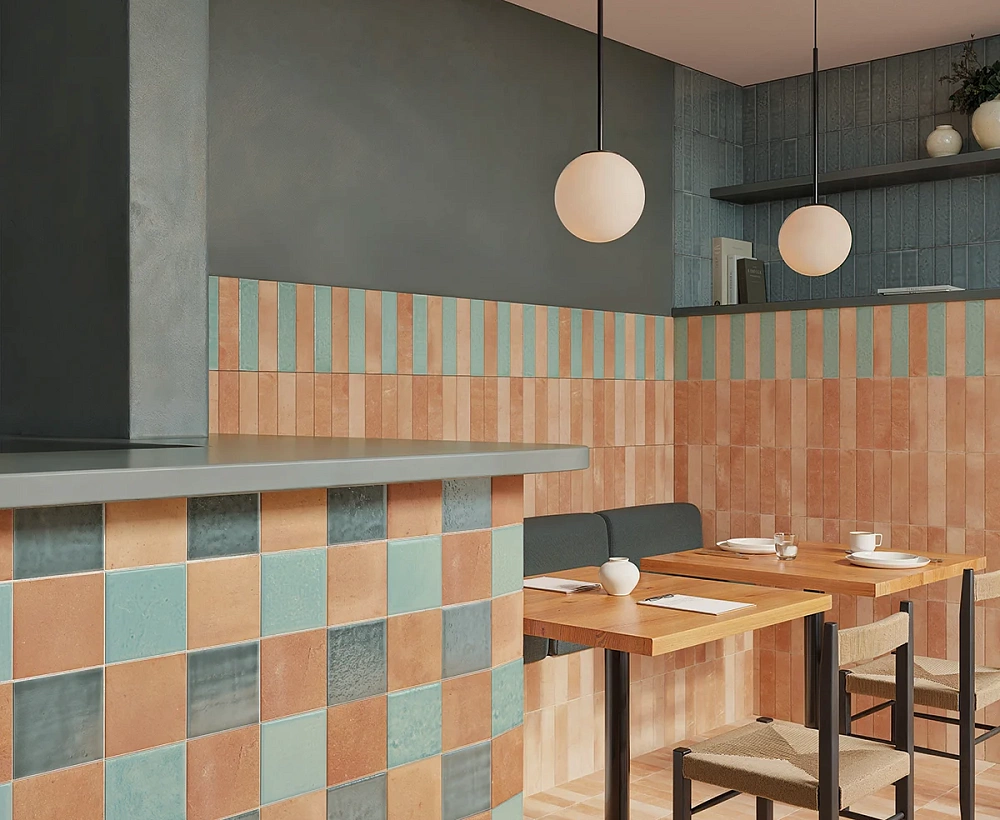 Terre | Square Sienna, Tuquoise Gloss, Smoke Gloss - Sienna, Turquoise Gloss