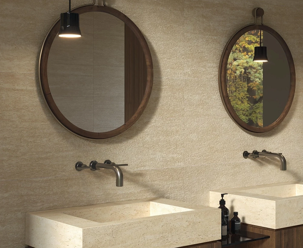 Marvel 3D | Travertine Sand - Reed