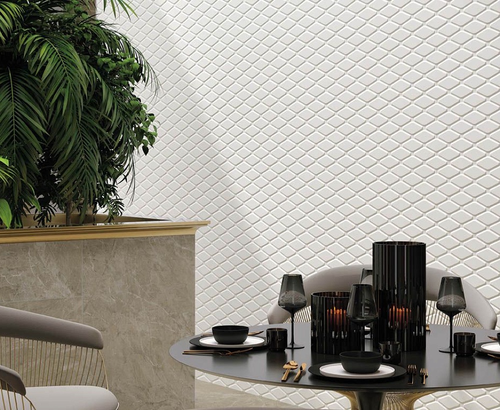 3D WHITE WALL