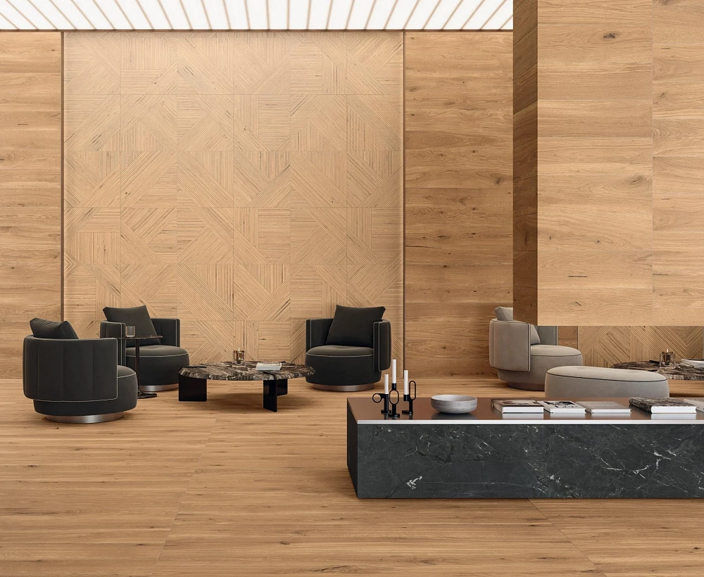 Log | Amber Oak Forest - Modern Frame 2 Icon Oak Forest