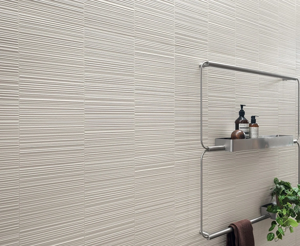 3D Wall Plaster | Barcode White
