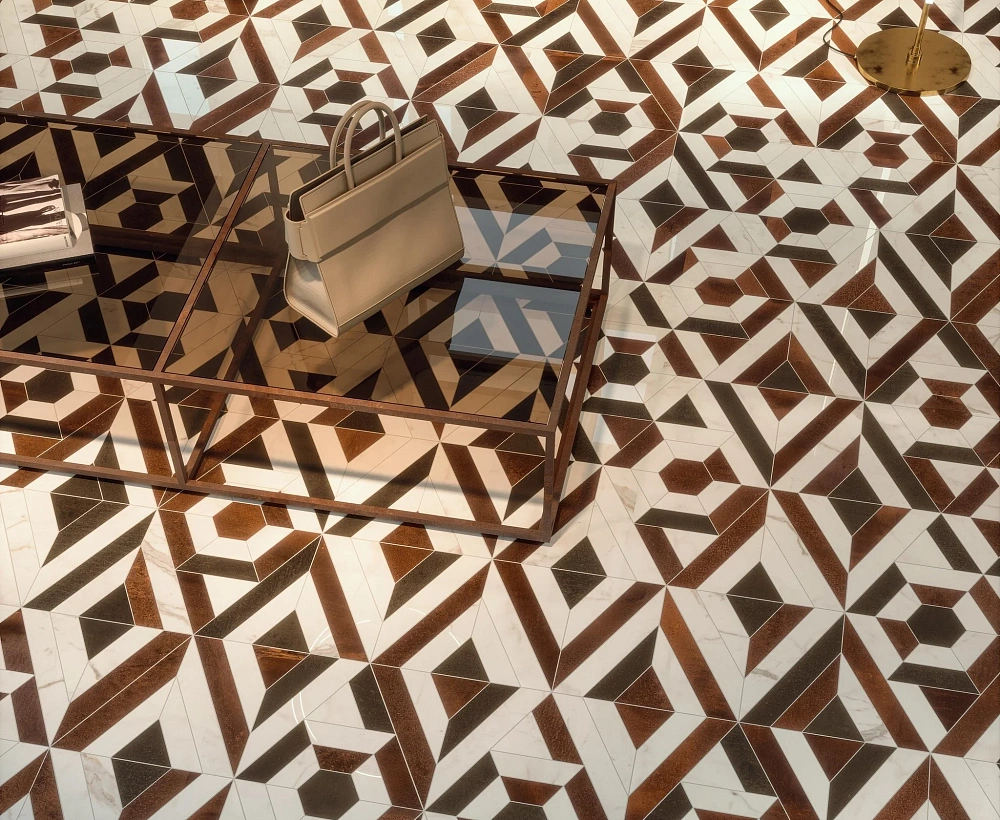 Marvel Shine | Calacatta Imperiale - Match Mosaic