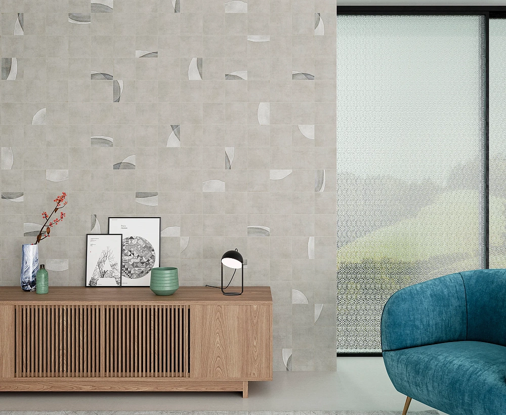 Pottery | Square Grey - Cosmic Square Grey