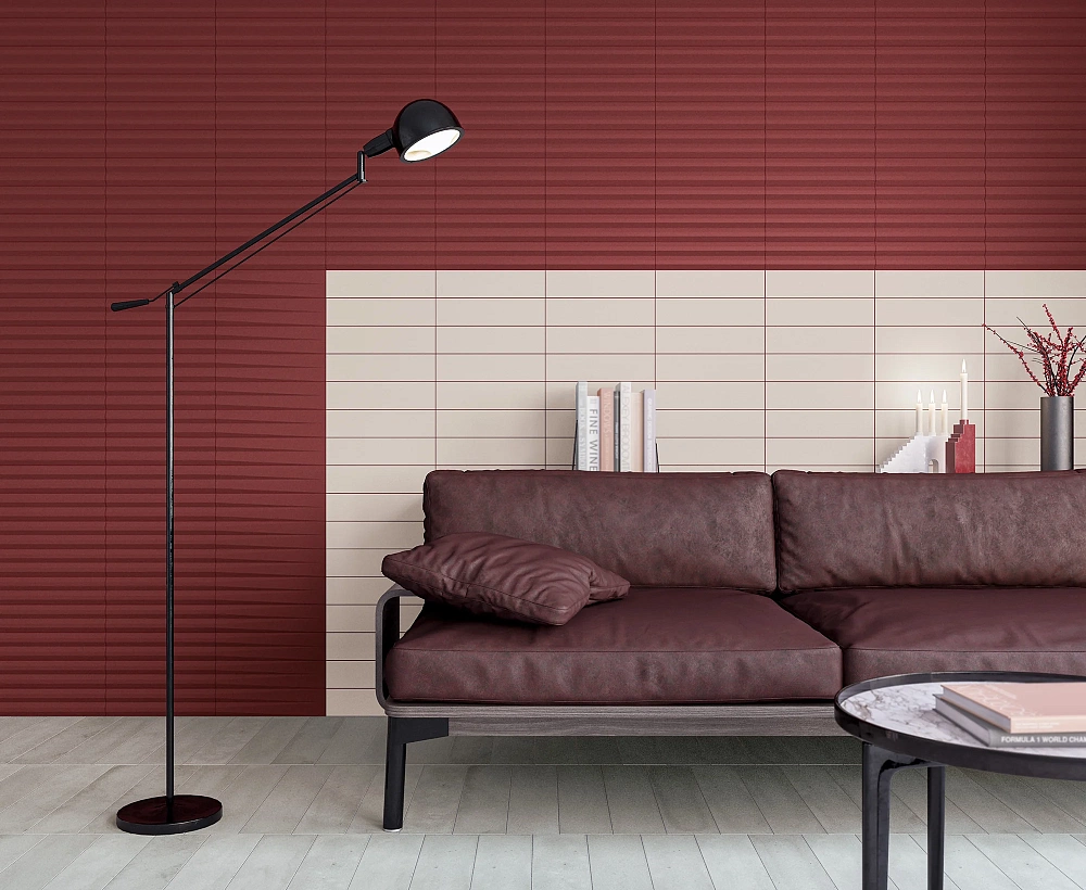 Stripes | Garnet - Liso XL Dove