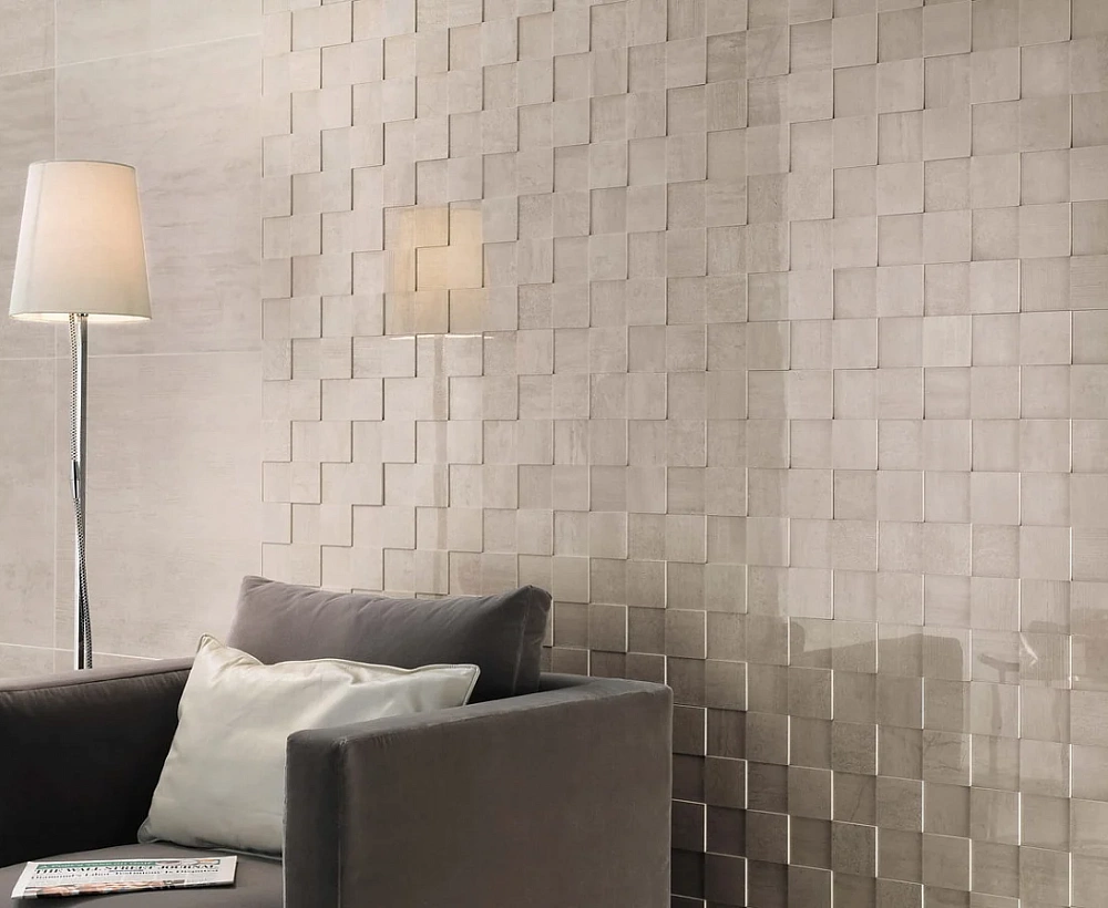 Mark | Pearl Mosaico 3D Lappato