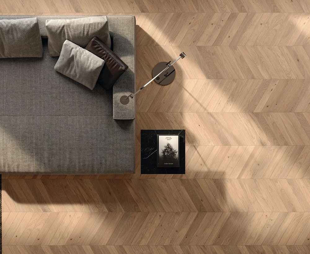 Log | Chevron Icon Oak Decor