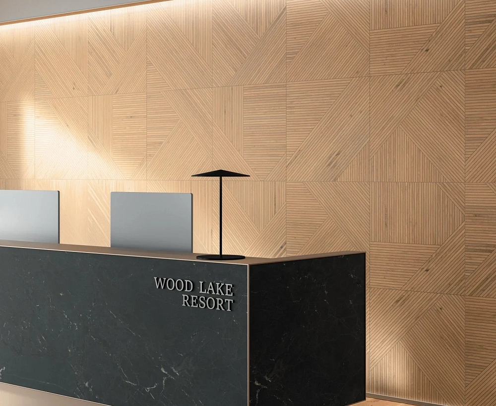 Log | Modern Frame 2 Icon Oak Forest