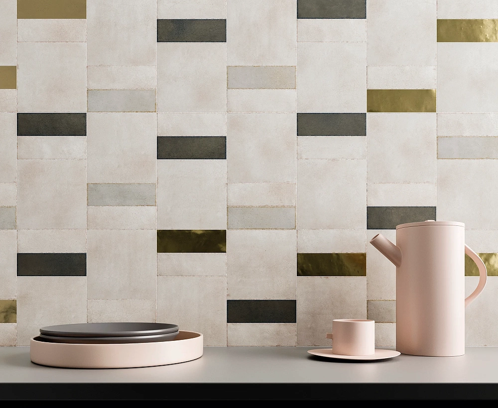 Pottery | Square Natural - Natural - Grey - Graphite - Gold