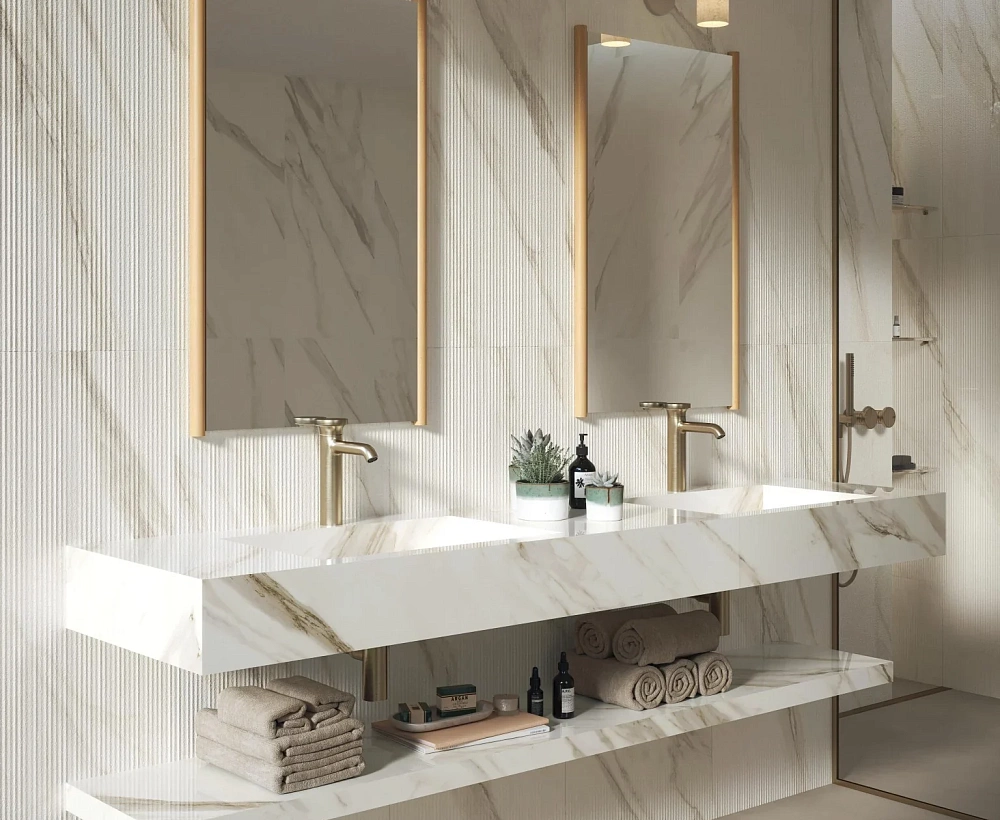 Marvel 3D | Calacatta Bernini - Crease